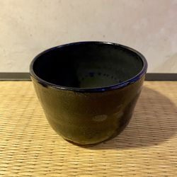 Bol para té matcha Azul