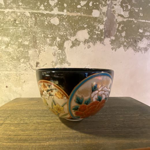 Bol para té matcha Flor