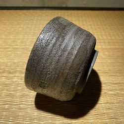 Bol para té matcha marrón