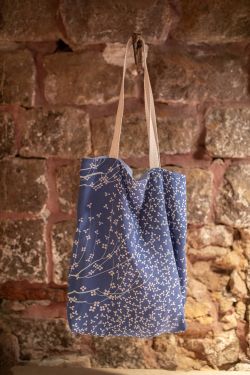 Bolso kimono de cielo azul