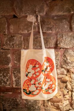 Bolso kimono de ciruela