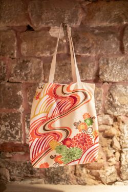 Bolso kimono de crisantemo