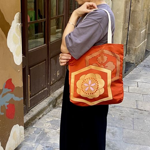 Bolso kimono de obi