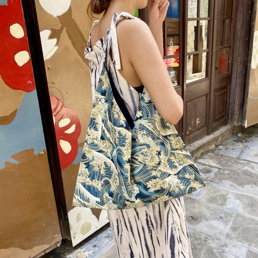Bolso Ola azul