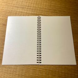 Cuaderno de collage de kirie – Grullas y olas