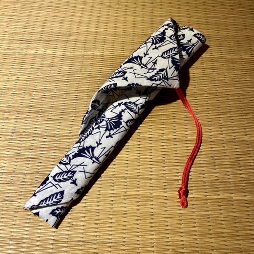 Funda para palillos hojas
