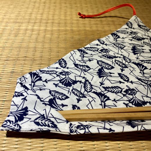 Funda para palillos hojas