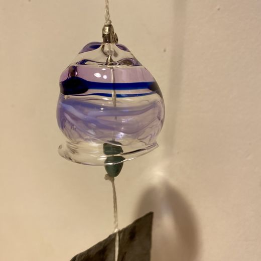 Furin de cristal-campanilla de viento