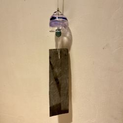 Furin de cristal-campanilla de viento