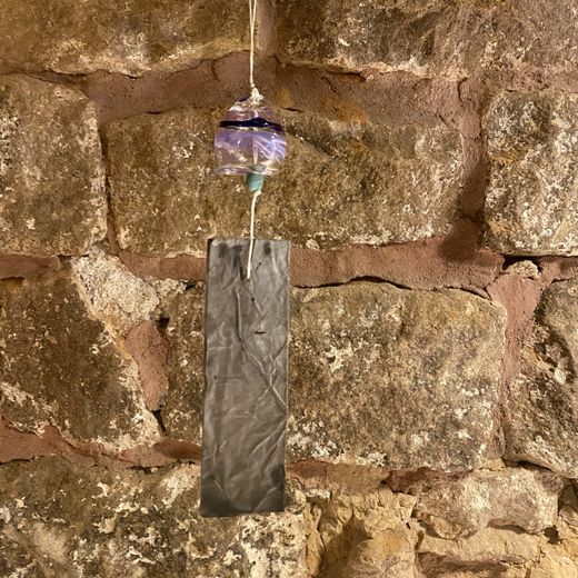 Furin de cristal-campanilla de viento