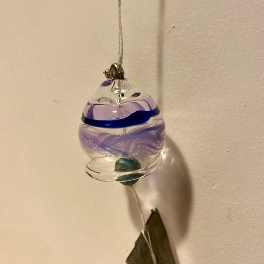 Furin de cristal-campanilla de viento