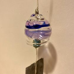 Furin de cristal-campanilla de viento