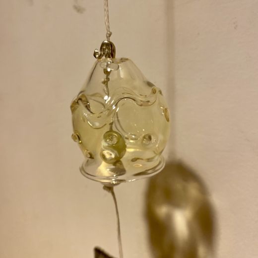 Furin de cristal-campanilla de viento