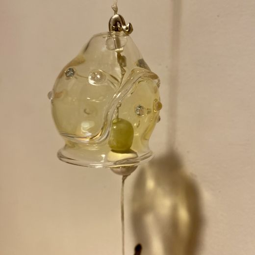 Furin de cristal-campanilla de viento