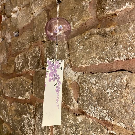 Furin de cristal con Sumie Glicina