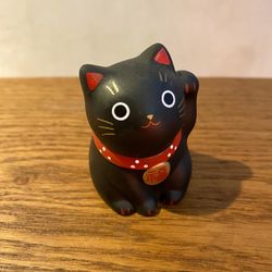Gato de la suerte Negro (Protección de hogar y quitar las energías negativas)