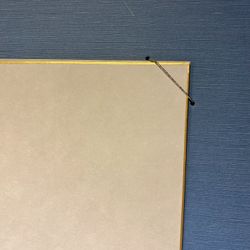 Marco japonés tradicional para Shikishi (Azul)