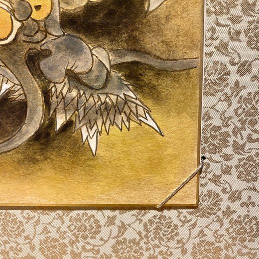 Marco japonés tradicional para Shikishi (Blanco Dorado)