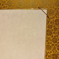 Marco japonés tradicional para Shikishi (Marrón Dorado)