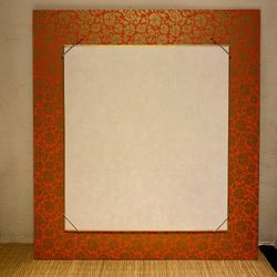 Marco japonés tradicional para Shikishi (Naranja)