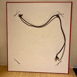 Marco japonés tradicional para Shikishi ( Rojo)