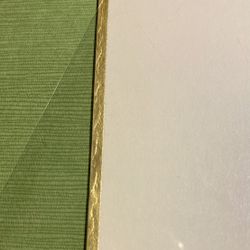 Marco japonés tradicional para Shikishi (Te verde)