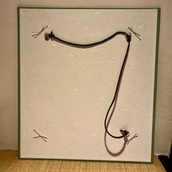 Marco japonés tradicional para Shikishi (Te verde)