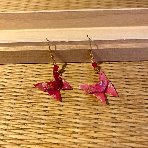 Mariposa de Origami en Resina