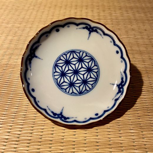 Mini plato Asanoha