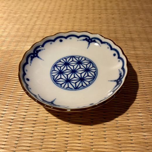 Mini plato Asanoha