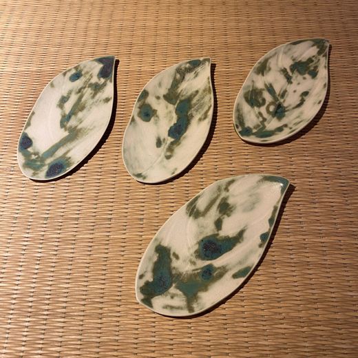Mini plato hoja ( 1 unidad)