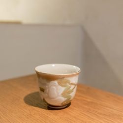 Taza de té flor