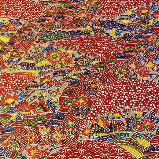 Yūzen washi Aka
