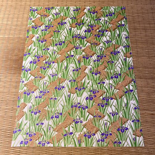 Yūzen washi Ayame