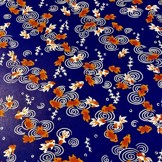 Yūzen washi Kingyo